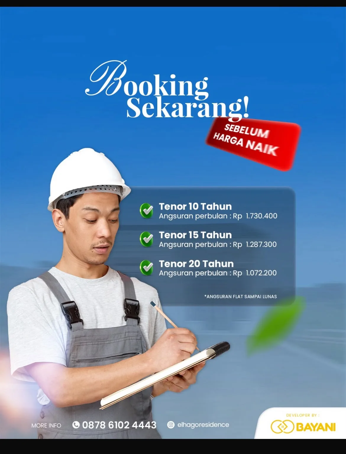 Eksterior rumah keluarga modern dengan desain elegan